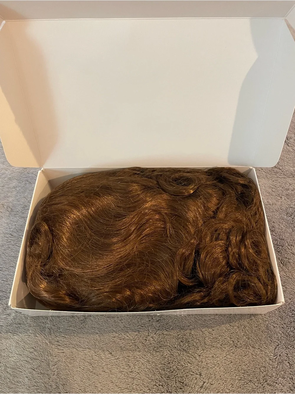 1920’s Finger Wave Style Wig Brown Halloween Cosplay Flapper Girl